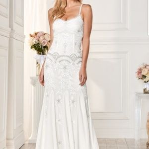Beaded long dress by Venus